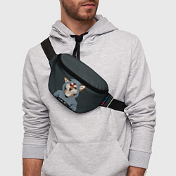 Поясная сумка Furry fox, цвет: 3D-принт — фото 2