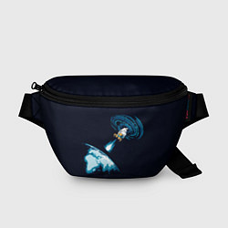 Поясная сумка Небесный хадукен, цвет: 3D-принт