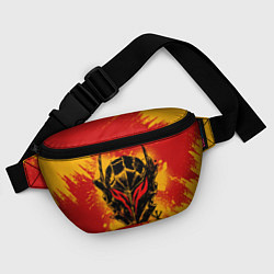 Поясная сумка БЕРСЕРК маска и лого, цвет: 3D-принт — фото 2