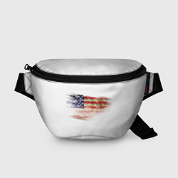 Поясная сумка USA, цвет: 3D-принт