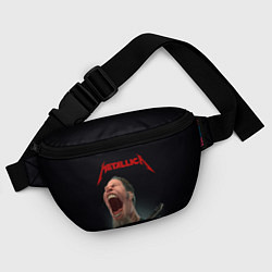 Поясная сумка James Alan Hetfield METALLICA Z, цвет: 3D-принт — фото 2