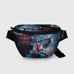 Поясная сумка Cyberpunk, цвет: 3D-принт