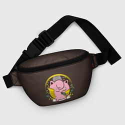 Поясная сумка Джигли Меркьюри, цвет: 3D-принт — фото 2
