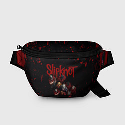 Поясная сумка SLIPKNOT СЛИПКНОТ Z, цвет: 3D-принт