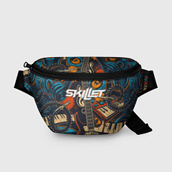 Поясная сумка Skillet Скиллет Z, цвет: 3D-принт