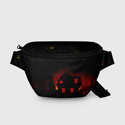 Поясная сумка Дом Монстр, цвет: 3D-принт