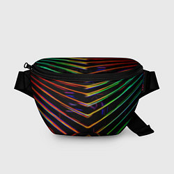 Поясная сумка Неоновый угол, цвет: 3D-принт