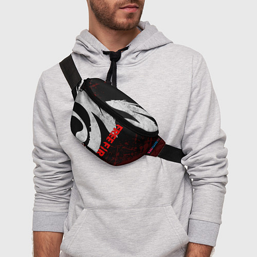 Поясная сумка GARENA FREE FIRE, ЛОГО ИГРЫ ДРАКОН / 3D-принт – фото 3