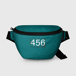 Поясная сумка Игрок в кальмара 456, цвет: 3D-принт