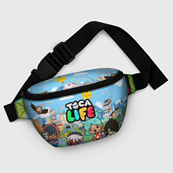Поясная сумка Toca Life, цвет: 3D-принт — фото 2