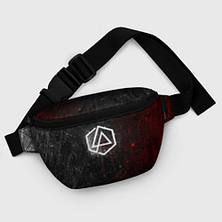 Поясная сумка Linkin Park Logo Линкин Парк, цвет: 3D-принт — фото 2