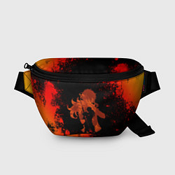 Поясная сумка ДИЛЮК DILUC ГЕНШИН, цвет: 3D-принт