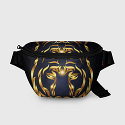 Поясная сумка Золотой символ года Тигр, цвет: 3D-принт