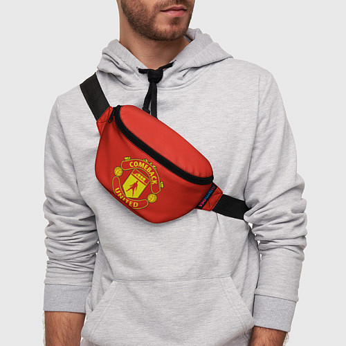 Поясная сумка Камбек Юнайтед это Манчестер юнайтед / 3D-принт – фото 3