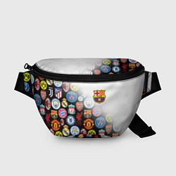 Поясная сумка FC BARCELONA LOGOBOMBING, цвет: 3D-принт