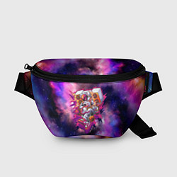 Поясная сумка Бумбокс в космосе, цвет: 3D-принт