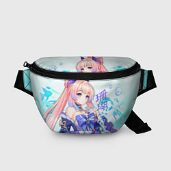 Поясная сумка Кокоми - Геншин Импакт, цвет: 3D-принт