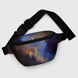 Поясная сумка Cosmic animal, цвет: 3D-принт — фото 2
