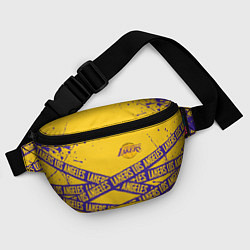 Поясная сумка LAKERS SPORT LINE STYLE NBA, цвет: 3D-принт — фото 2