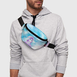 Поясная сумка Пурпурка, цвет: 3D-принт — фото 2