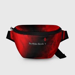 Поясная сумка SKYRIM - Tie-Dye, цвет: 3D-принт