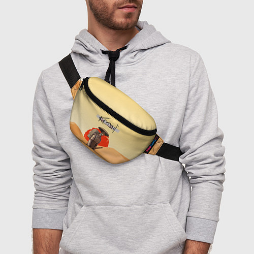 Поясная сумка KENSHI КЕНШИ / 3D-принт – фото 3