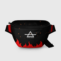 Поясная сумка 30 Seconds to Mars - Fire, цвет: 3D-принт