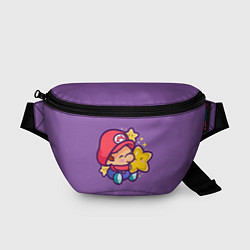 Поясная сумка Милый Марио, цвет: 3D-принт