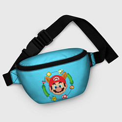 Поясная сумка Марио с ушками, цвет: 3D-принт — фото 2