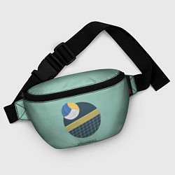Поясная сумка Volleyball Спорт, цвет: 3D-принт — фото 2