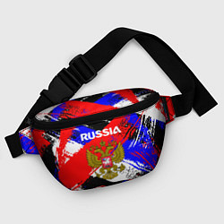 Поясная сумка Russia Геометрия патриотизм, цвет: 3D-принт — фото 2