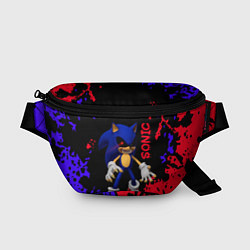 Поясная сумка Соник екзе Sonic exe, цвет: 3D-принт