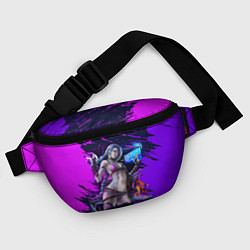Поясная сумка Arcane ДЖИНКС игра League Of Legends, цвет: 3D-принт — фото 2