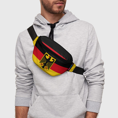 Поясная сумка Германия - Germany / 3D-принт – фото 3