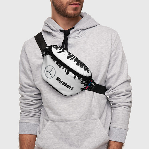 Поясная сумка MERCEDES Mercedes Брызги / 3D-принт – фото 3