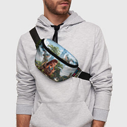 Поясная сумка Элой Horizon Forbidden West, цвет: 3D-принт — фото 2