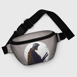 Поясная сумка Скелет-самурай, цвет: 3D-принт — фото 2
