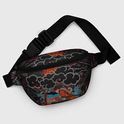 Поясная сумка Последняя сакура, цвет: 3D-принт — фото 2