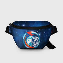 Поясная сумка Первый Космонавт Юрий Гагарин 3D 3, цвет: 3D-принт