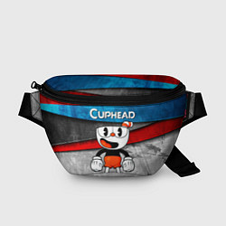Поясная сумка Cuphead Красная чашечка, цвет: 3D-принт