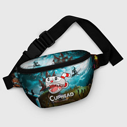 Поясная сумка Cuphead Zombie, цвет: 3D-принт — фото 2