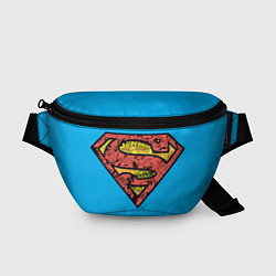 Поясная сумка Комикс Супермен, цвет: 3D-принт