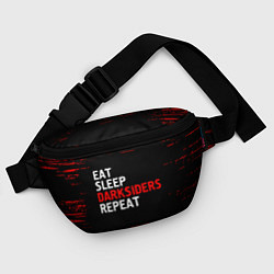 Поясная сумка Eat Sleep Darksiders Repeat Краска, цвет: 3D-принт — фото 2