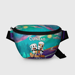 Поясная сумка Cuphead чашечка кофе, цвет: 3D-принт