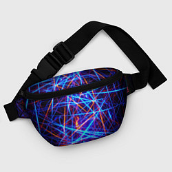 Поясная сумка Neon pattern Fashion 2055, цвет: 3D-принт — фото 2