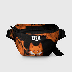 Поясная сумка Ева ЛИСА Пламя, цвет: 3D-принт