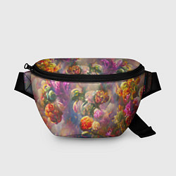 Поясная сумка Цветущий сад, цвет: 3D-принт