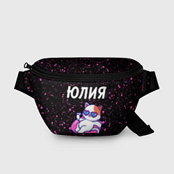 Поясная сумка Юлия КОШЕЧКА Брызги, цвет: 3D-принт