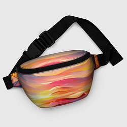 Поясная сумка Закатное солнце, цвет: 3D-принт — фото 2