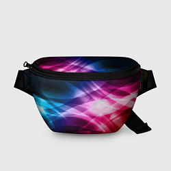 Поясная сумка Красочная абстрактная композиция Colorful abstract, цвет: 3D-принт